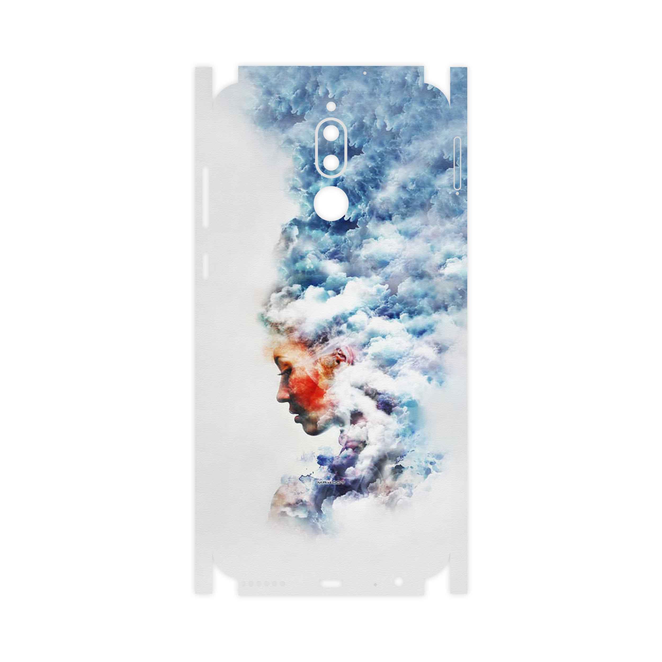 برچسب پوششی ماهوت مدل Women and the Cloud Digital Art-FullSkin مناسب برای گوشی موبایل هوآوی Mate 10 Lite
