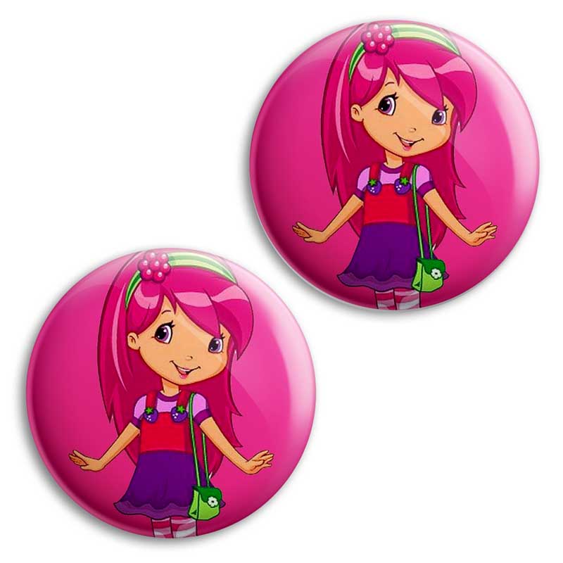  پیکسل پرمانه طرح دختر توت فرنگی کد pm2n.1659 مجموعه 2 عددی