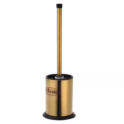 ست سطل زباله و برس سیرکوله مدل gold125