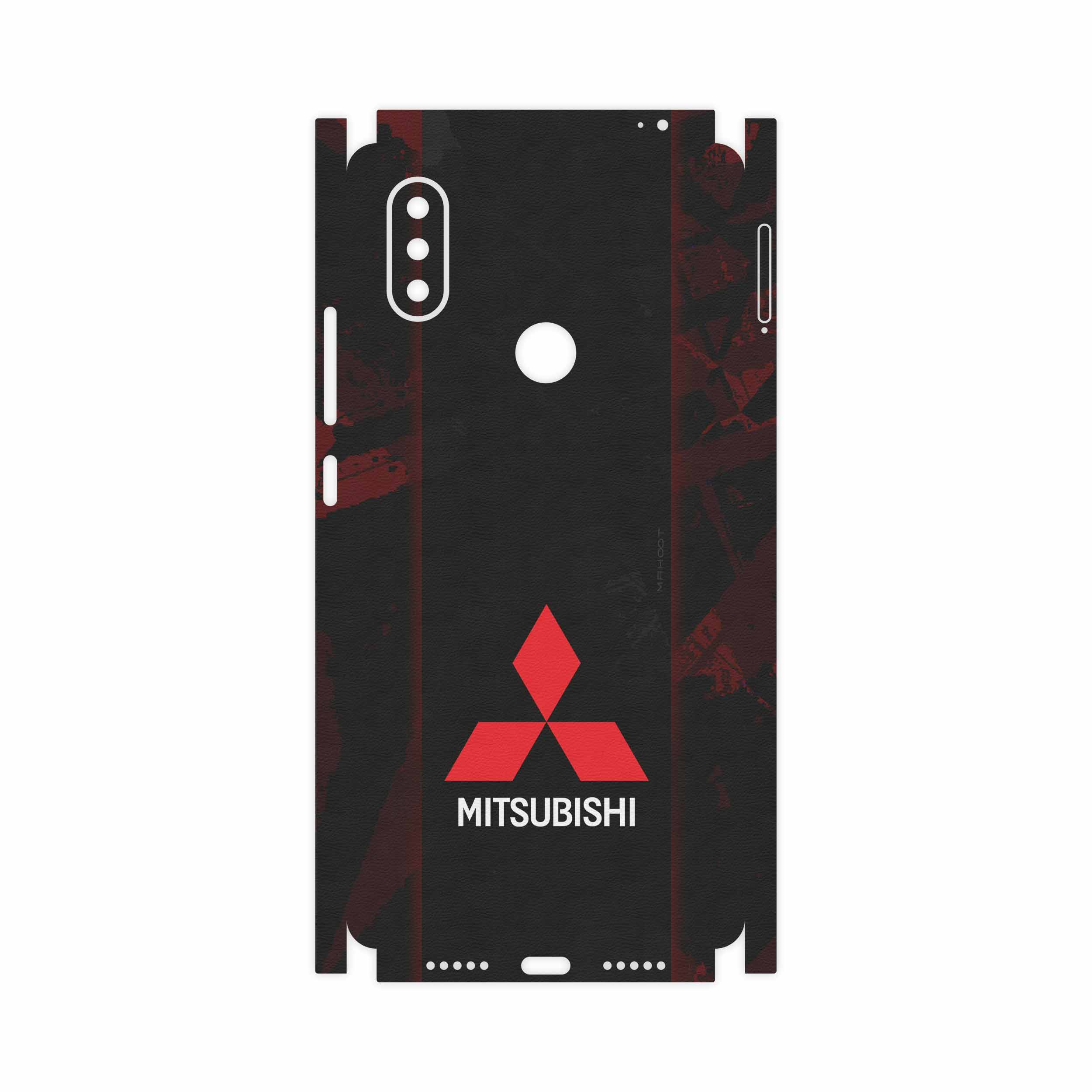 برچسب پوششی ماهوت مدل Mitsubishi Motor-FullSkin مناسب برای گوشی موبایل شیائومی Mi 8 SE