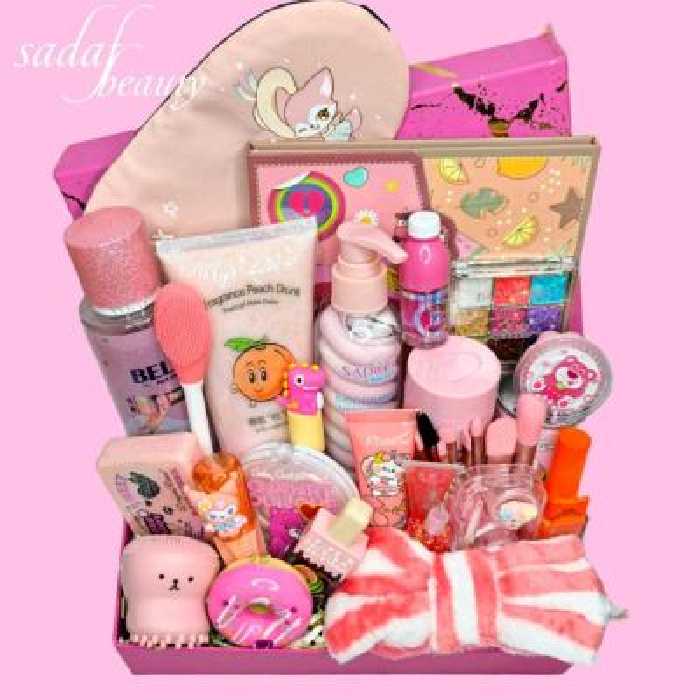 پک آرایشی صورتی دخترونه