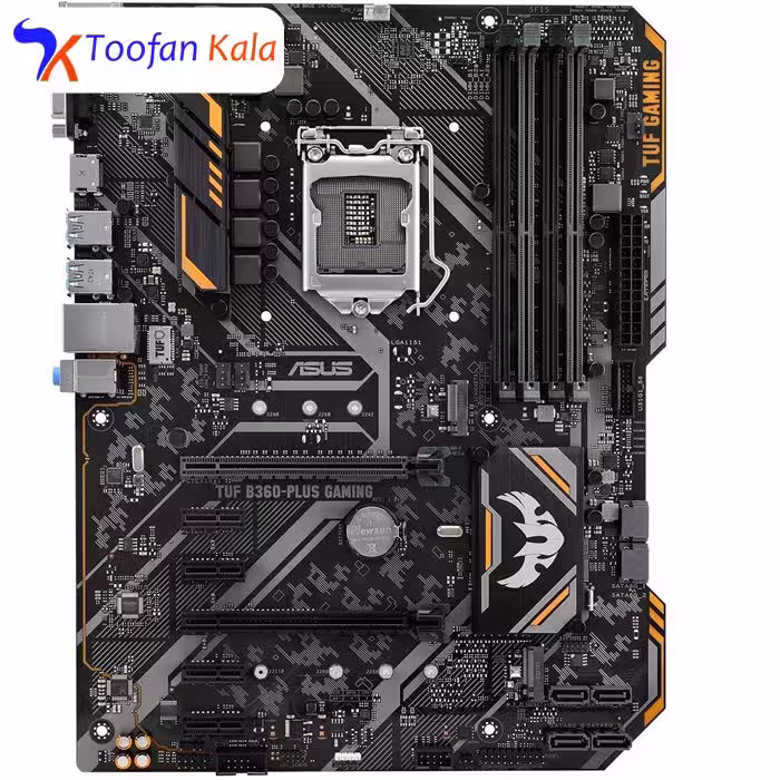 مادربرد ایسوس مدل TUF B360-PLUS GAMING  ASUS TUF B360-PLUS GAMING Motherboard