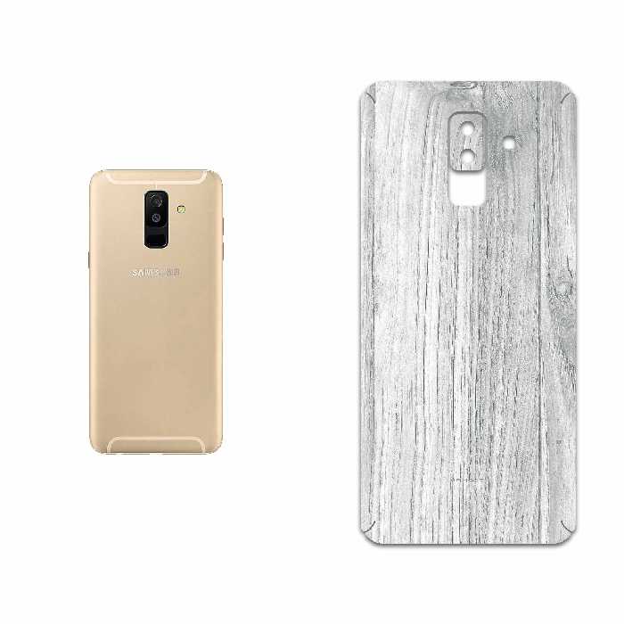 برچسب پوششی ماهوت مدل White Wood مناسب برای گوشی موبایل سامسونگ Galaxy A6 Plus 2018