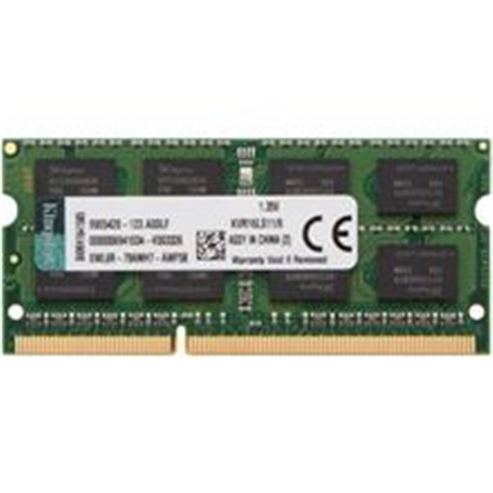 رم لپ تاپ DDR3L کینگستون 1600 مگاهرتز CL11 کینگستون ظرفیت 8 گیگابایت