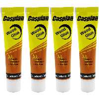 چسب چوب کاسپین مدل Washable حجم 47 گرم بسته 4 عددی