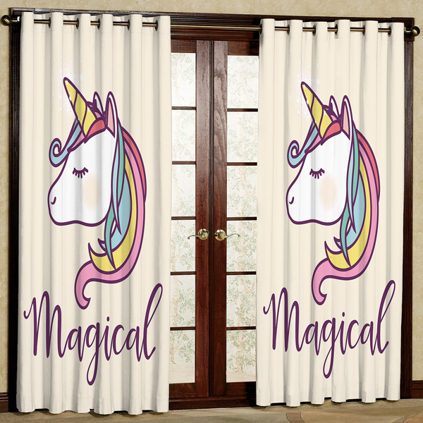 پرده مدل مخمل پانچی کد 6873 سایز 280x140 سانتی متر