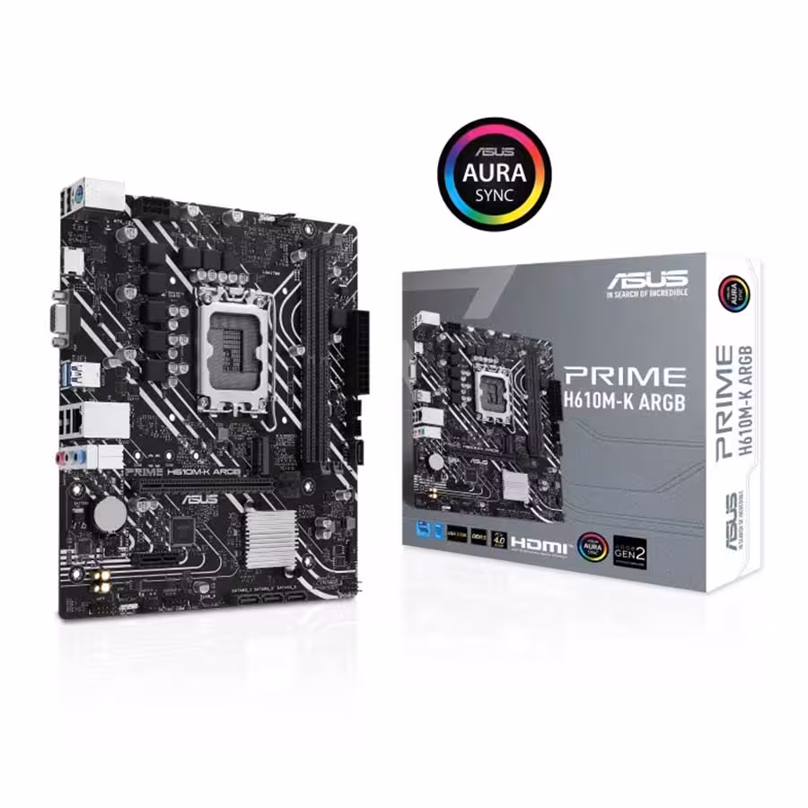 مادربرد مدل H610M-K ARGB D5 PRIME ASUS ایسوس