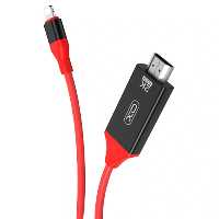 کابل تبدیل HDMI به لایتنینگ مدل XO GB006 به طول 2 متر