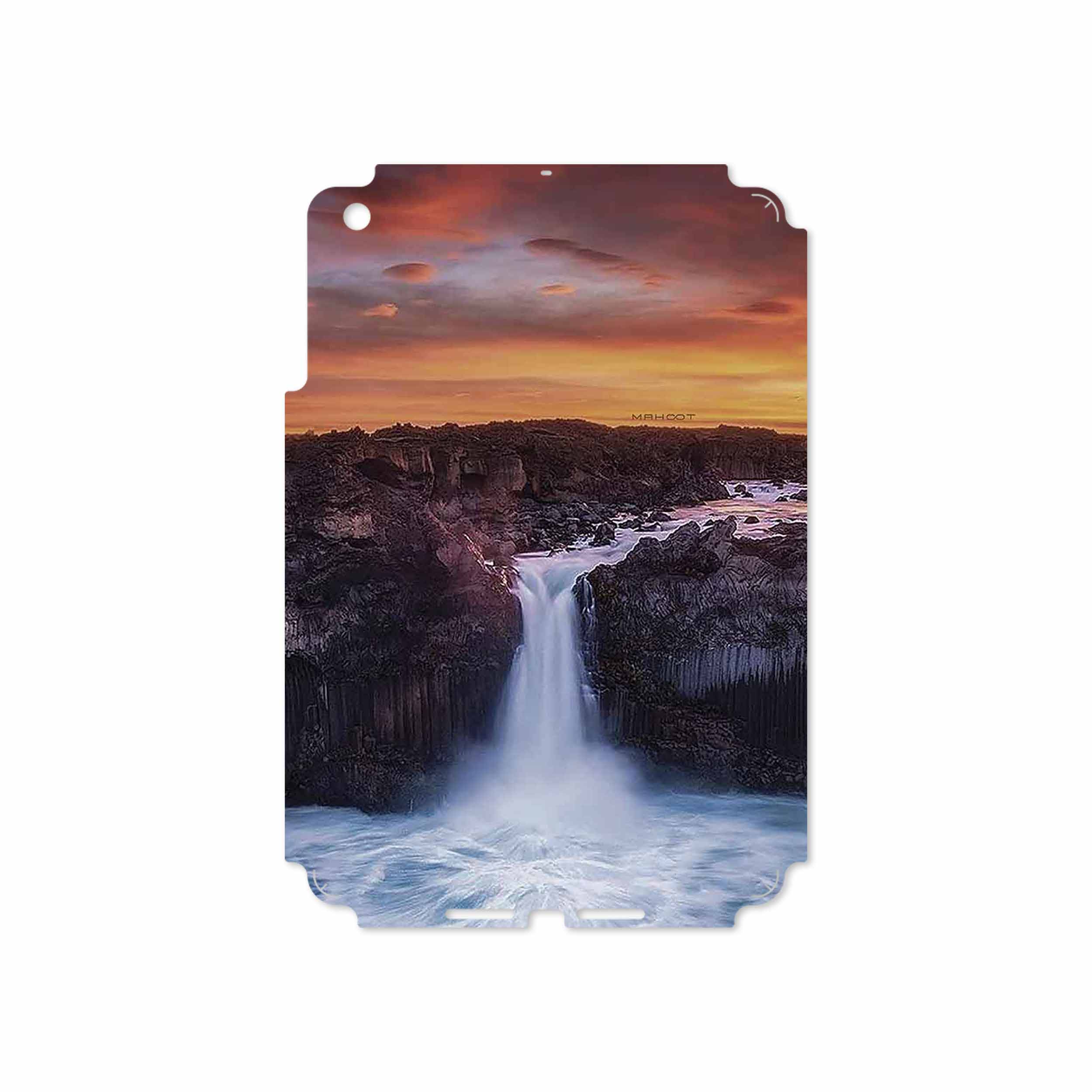 برچسب پوششی ماهوت مدل Waterfall مناسب برای تبلت اپل iPad mini 2012 A1455