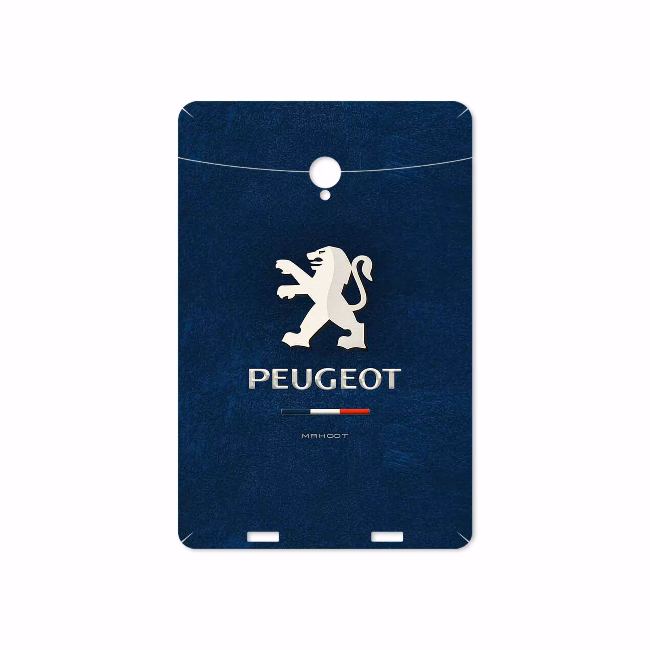برچسب پوششی ماهوت مدل Peugeot-Logo مناسب برای تبلت وریکو Unipad