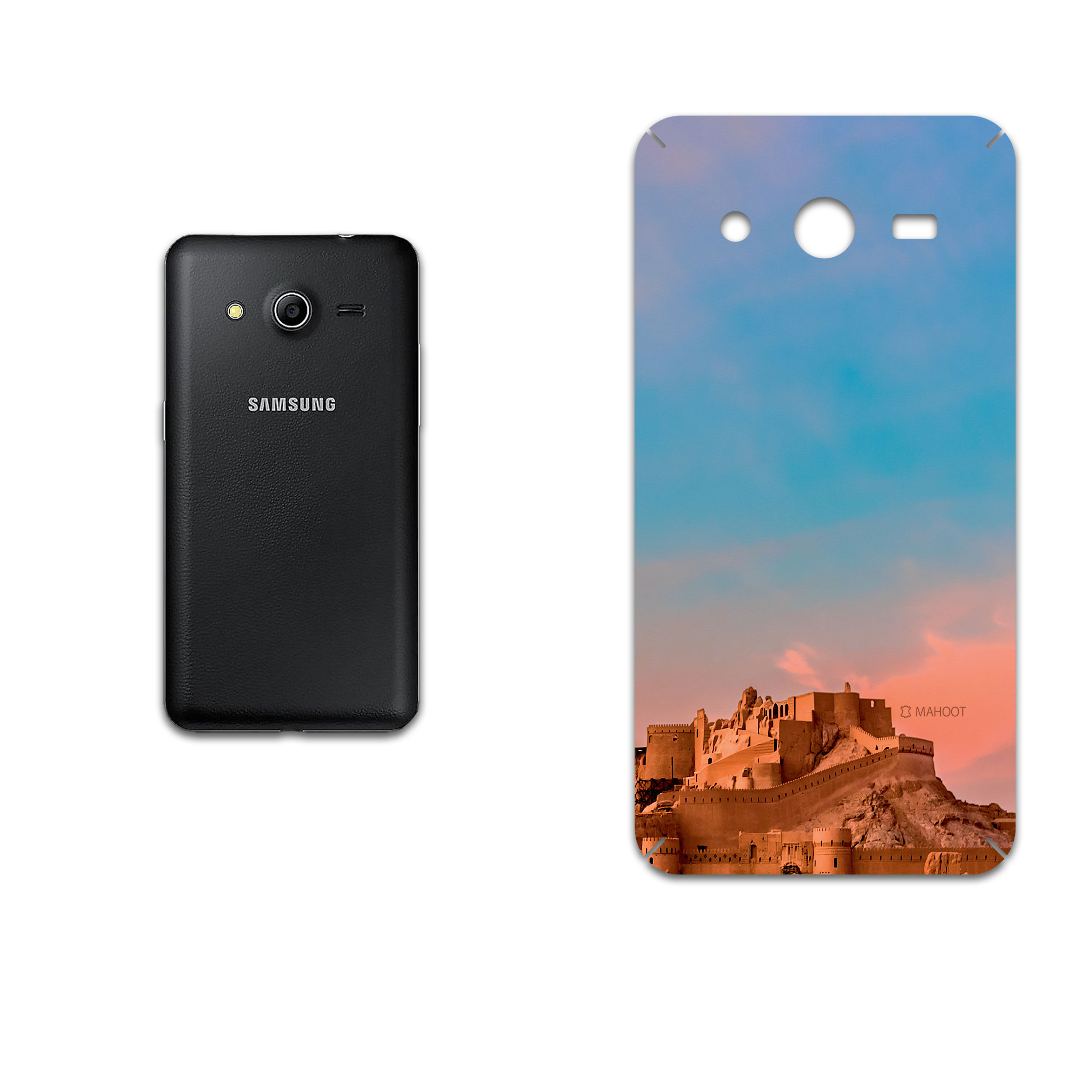 برچسب پوششی ماهوت مدل ARG-e-BAM مناسب برای گوشی موبایل سامسونگ Galaxy Core 2