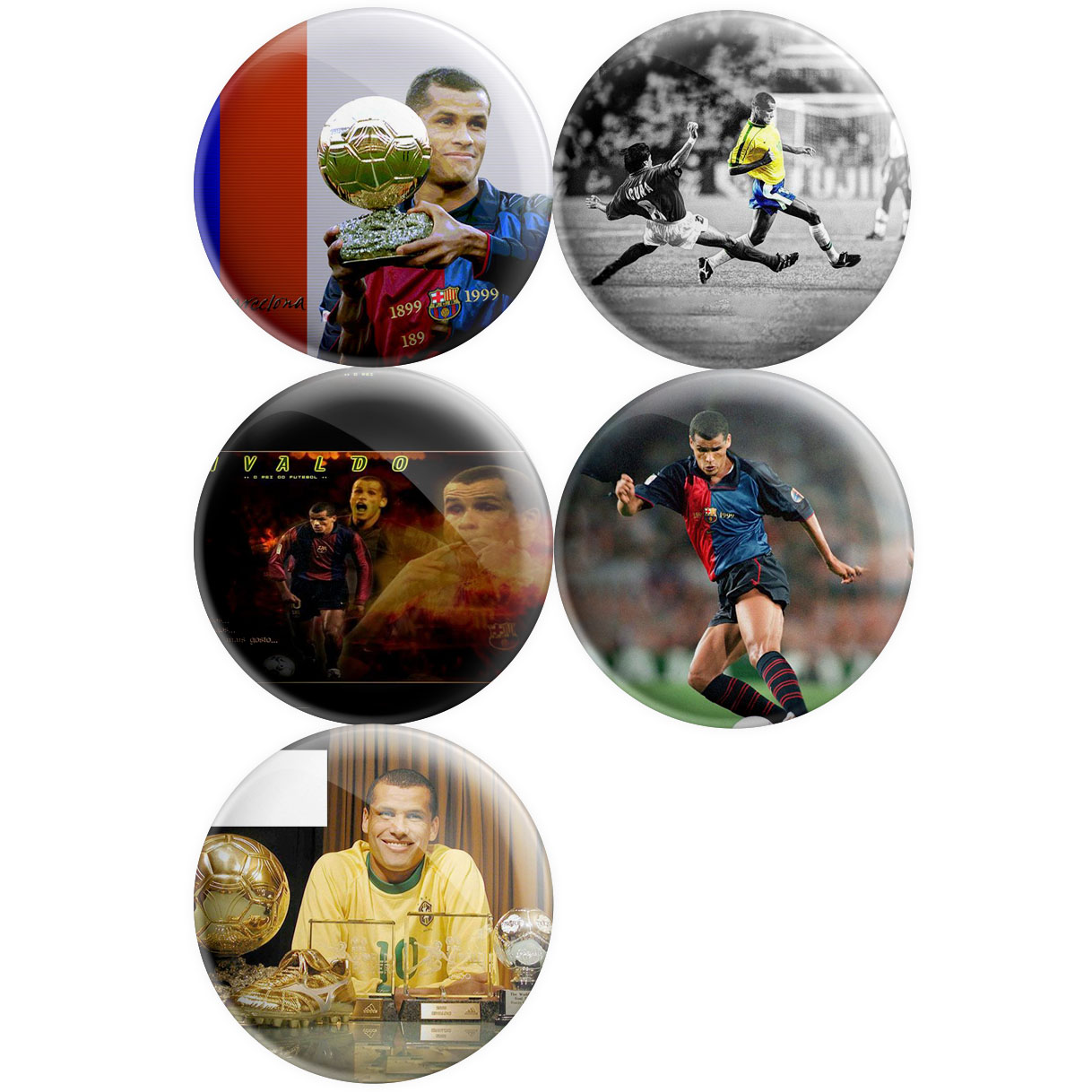 پیکسل پرمانه طرح ریوالدو کد pmg5.10436 مجموعه 5 عددی