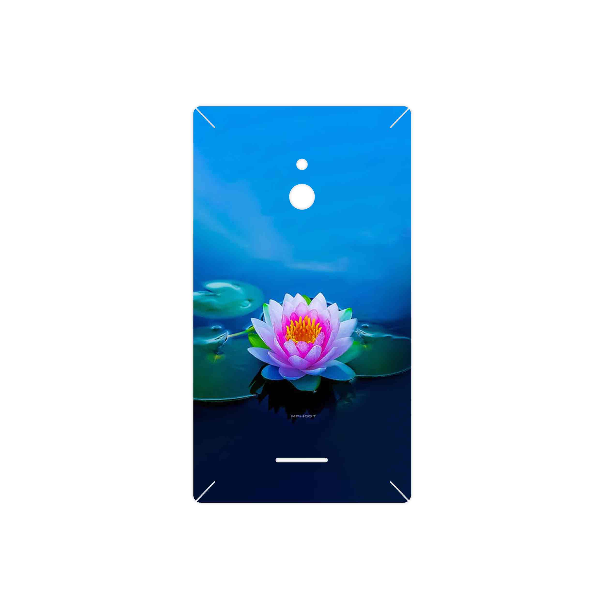 برچسب پوششی ماهوت مدل Lotus مناسب برای گوشی موبایل نوکیا XL