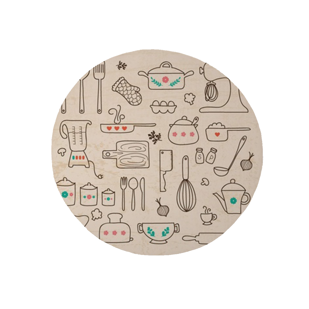 زیر قابلمه ای طرح کیچن کد 8086