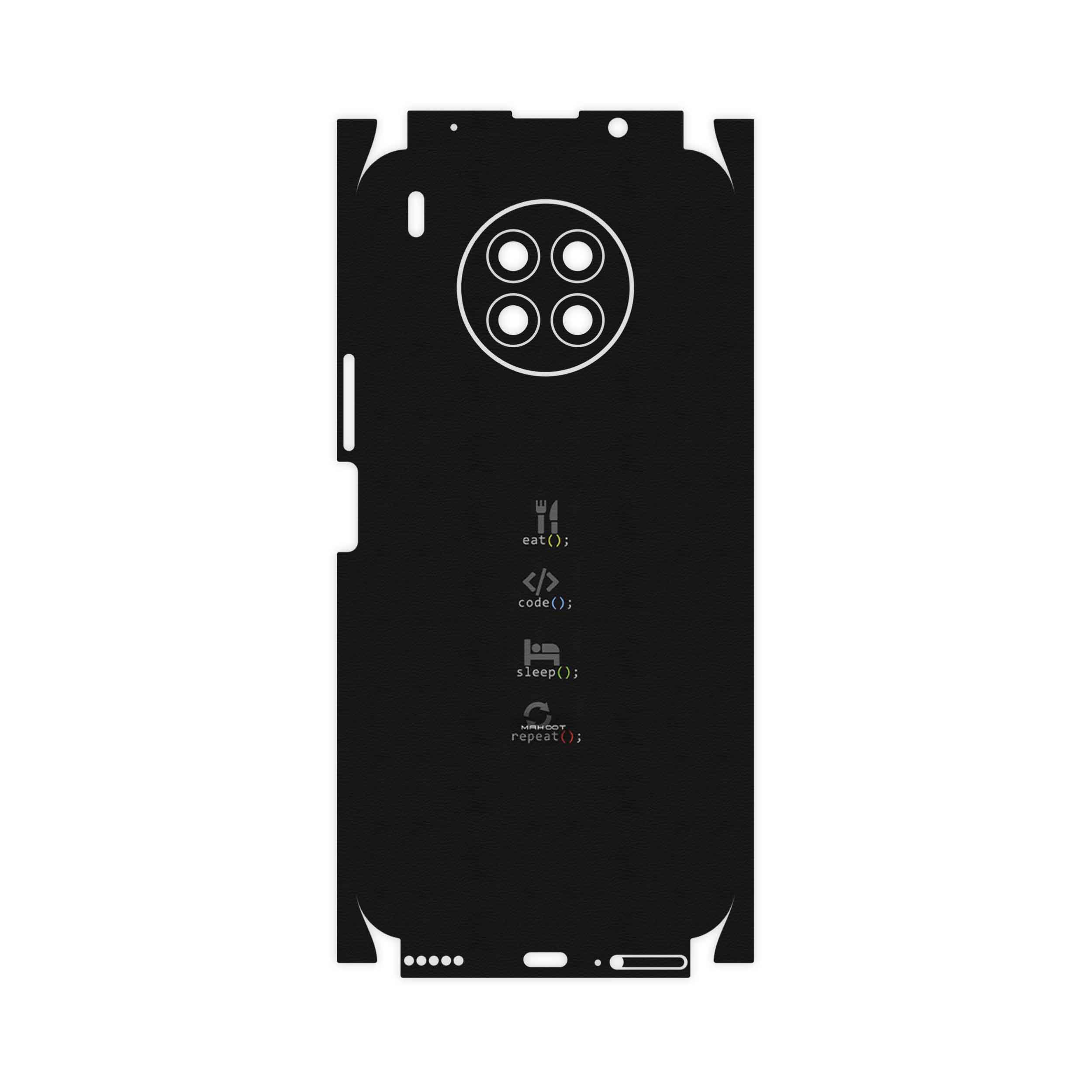 برچسب پوششی ماهوت مدل Programming 2-FullSkin مناسب برای گوشی موبایل آنر 50 Lite