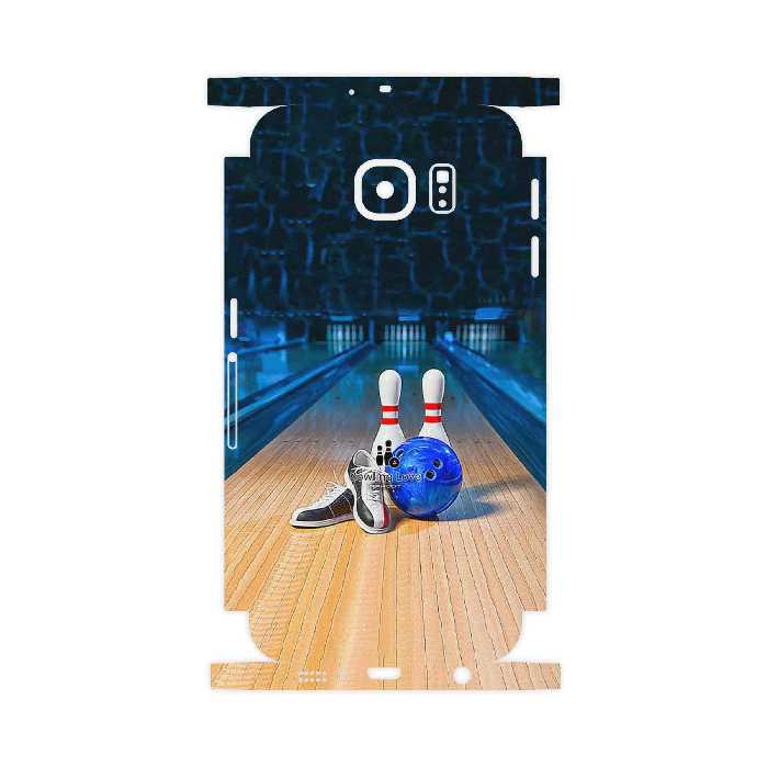 برچسب پوششی ماهوت مدل Bowling-FullSkin مناسب برای گوشی موبایل سامسونگ Galaxy S6 Edge
