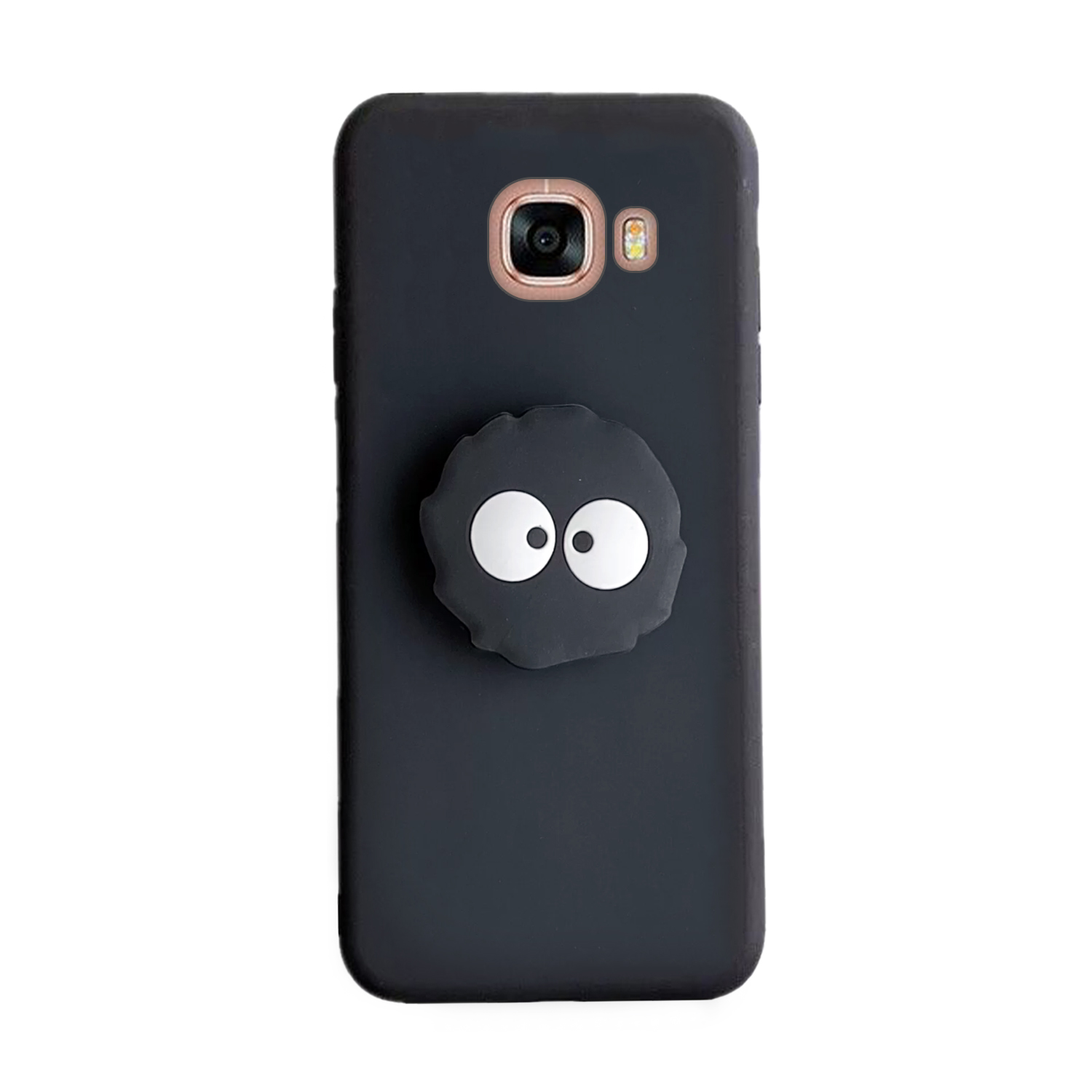 کاور مدل هپل میکروب مناسب برای گوشی موبایل سامسونگ Galaxy C7 به همراه پاپ سوکت