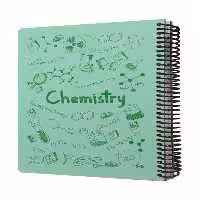 دفتر فرمول شیمی shiny سبز 100 برگ  24×17 دات نوت