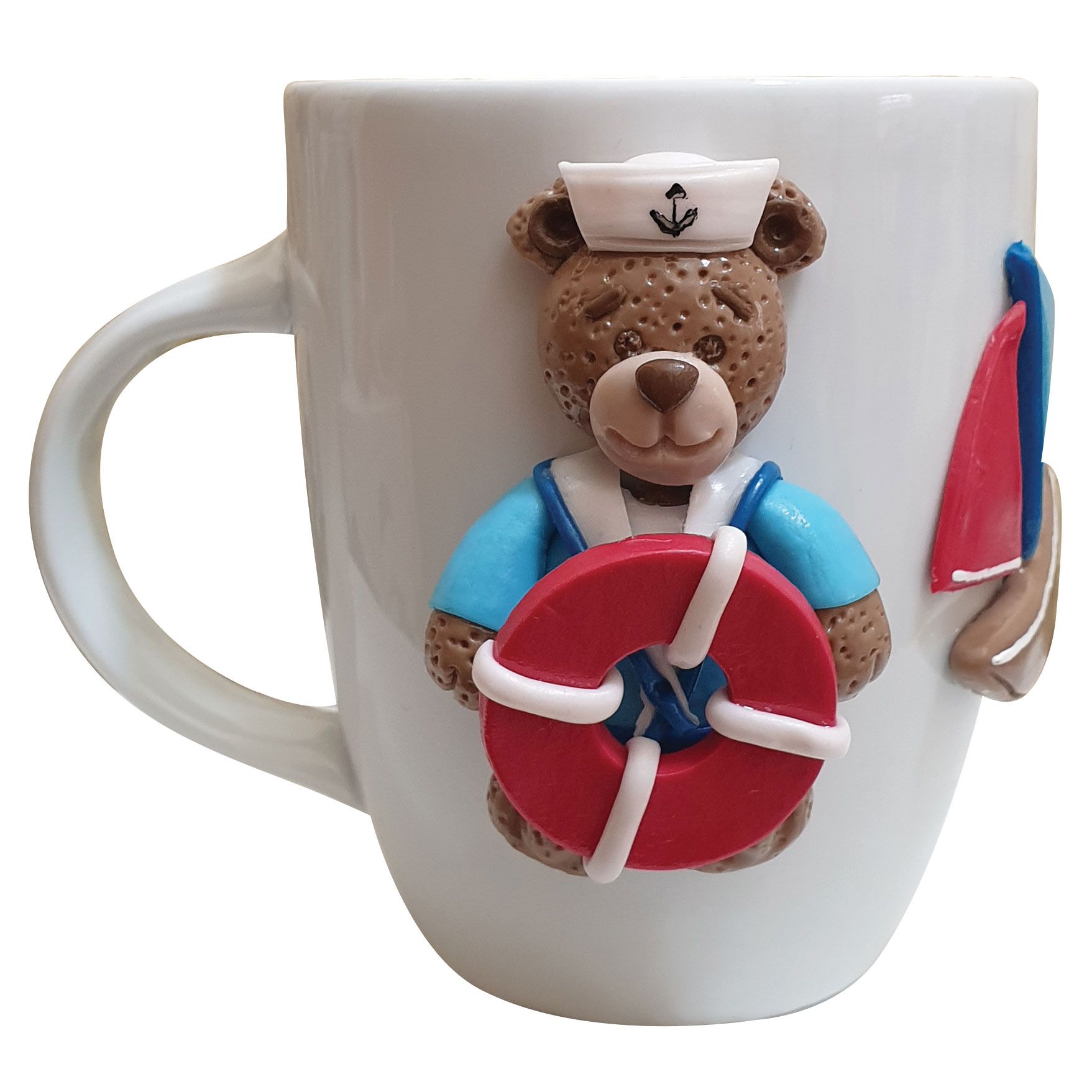 ماگ طرح خرس ملوان کد k_10004