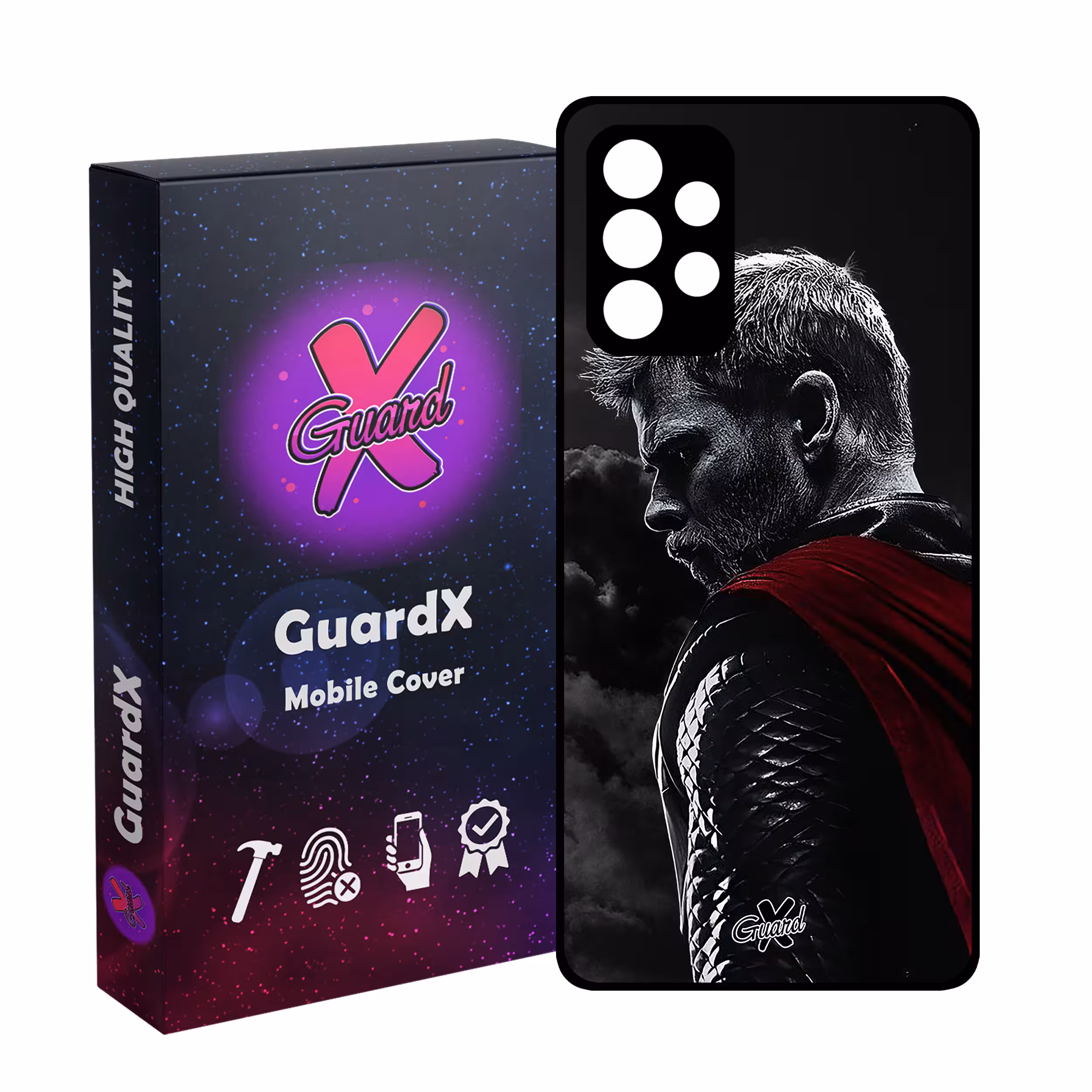 کاور گارد ایکس طرح Thor مدل Glass10417 مناسب برای گوشی موبایل سامسونگ Galaxy A32 4G