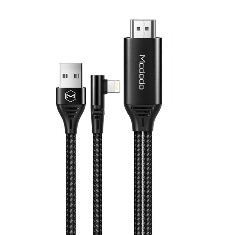 کابل تبدیل لایتنینگ به HDMI مک دودو مدل CA-6400 طول 2 متر | کالا مکس