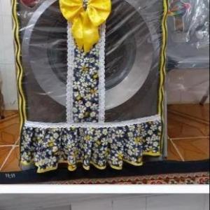 کاور لباسشویی ترکیب سلفون پارچه درپارچه رنگ وطرح دلخواه شما