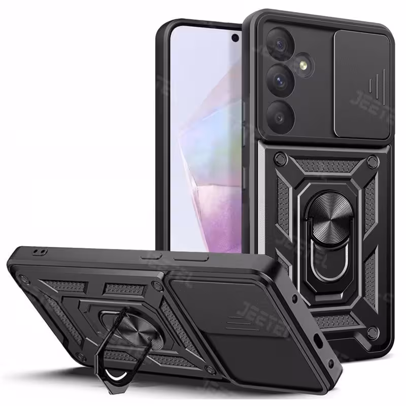 قاب دیفندر آرمور برای گوشی Samsung Galaxy A35 (بدون کشویی محافظ لنز)