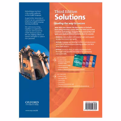 کتاب Solutions Upper-Intermediate اثر Tim Falla Paul A. Davies انتشارات هدف نوین