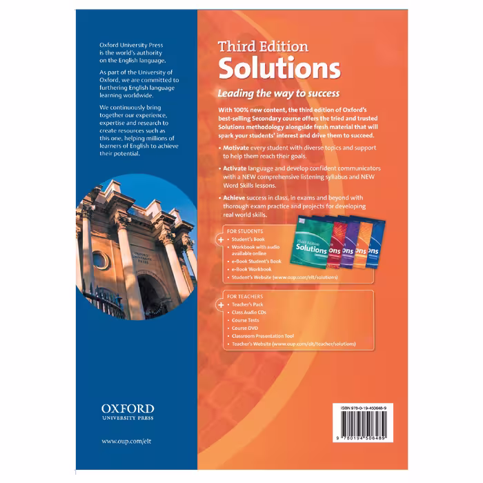 کتاب Solutions Upper-Intermediate اثر Tim Falla Paul A. Davies انتشارات هدف نوین