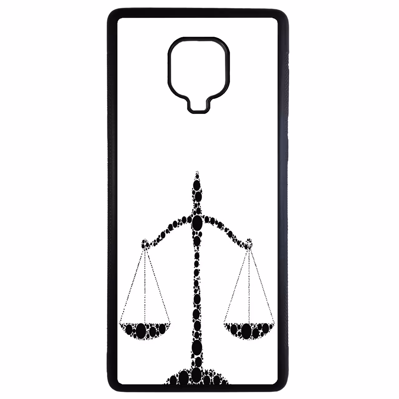 کاور طرح ترازوی عدالت کد 1146 مناسب برای گوشی موبایل شیائومی redmi note 9 pro/9s