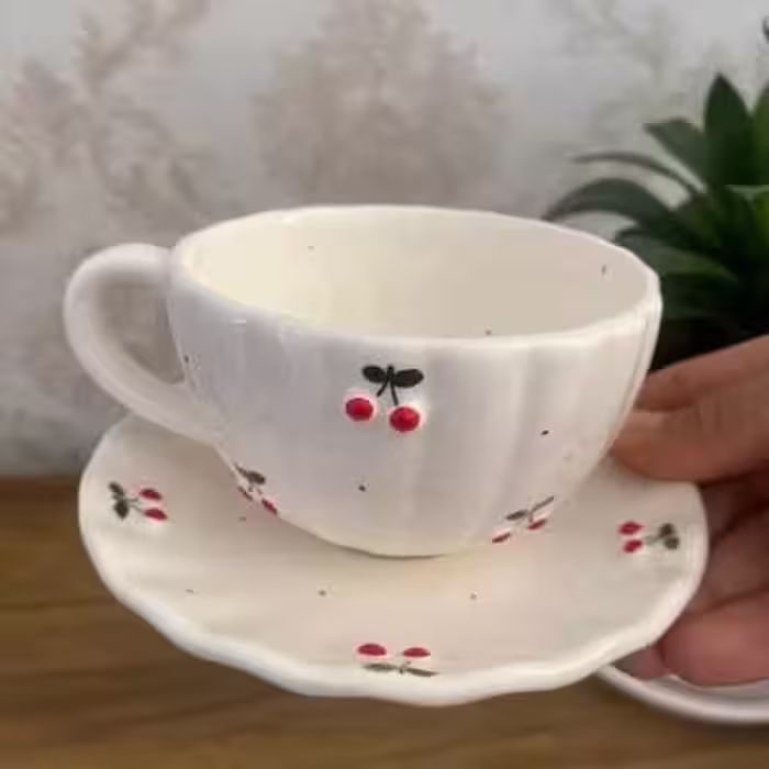 لته خوری سرامیکی گیلاسی