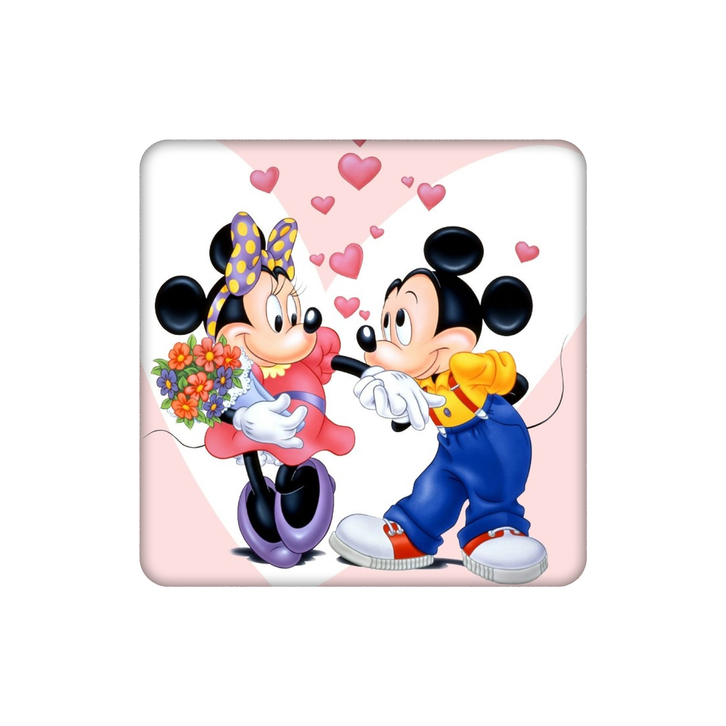 زیرلیوانی طرح میکی موس و مینی موس کد    5027476