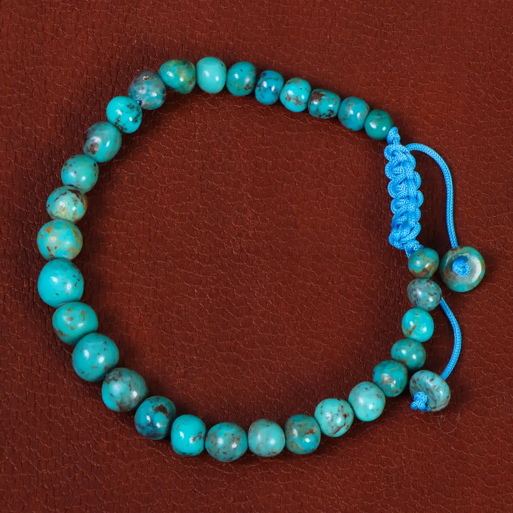 دستبند فیروزه اسپرت کد 26949 - جواهری مشاهیر