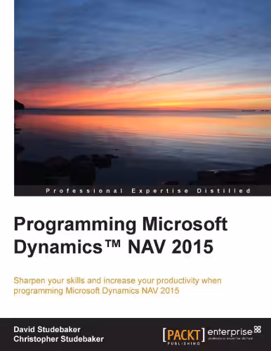 خرید و دانلود نسخه کامل کتاب Programming Microsoft Dynamics NAV 2015