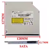 درایو لپ‌تاپ دی‌وی‌دی رایتر H.L Sata Slim 12.7mm ریفر