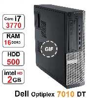 مینی کیس DELL OPTIPLEX 7010 DT Core i7 3770 رم 16 هارد500