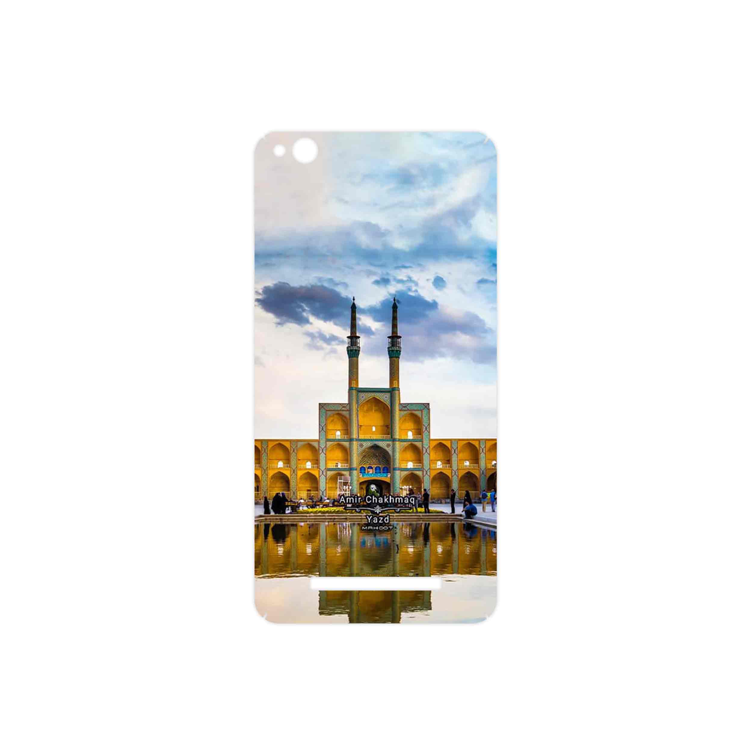 برچسب پوششی ماهوت مدل Amir Chakhmaq Square Yazd مناسب برای گوشی موبایل شیائومی Redmi 4A