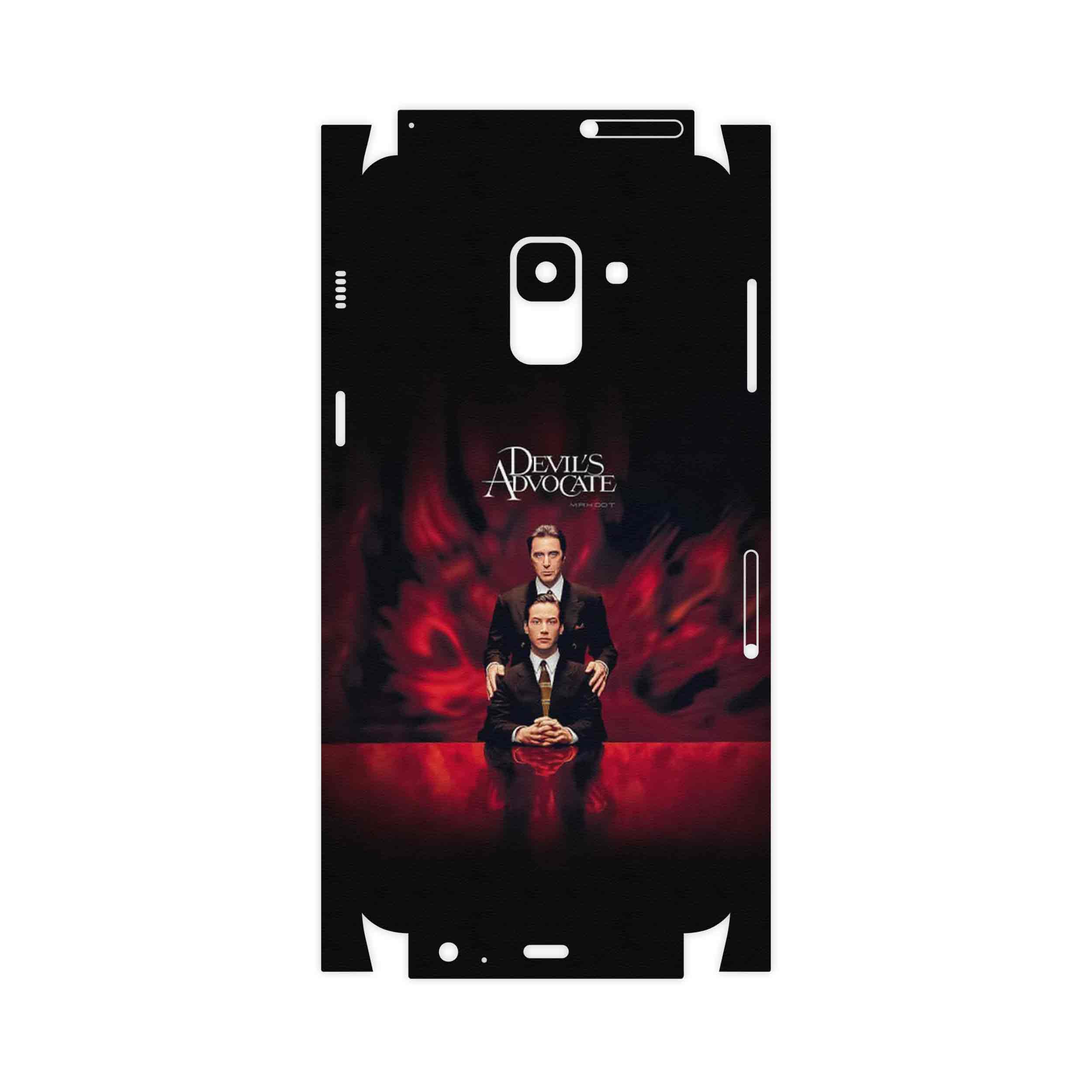 برچسب پوششی ماهوت مدل The Devils Advocate-FullSkin مناسب برای گوشی موبایل سامسونگ Galaxy A8 2018