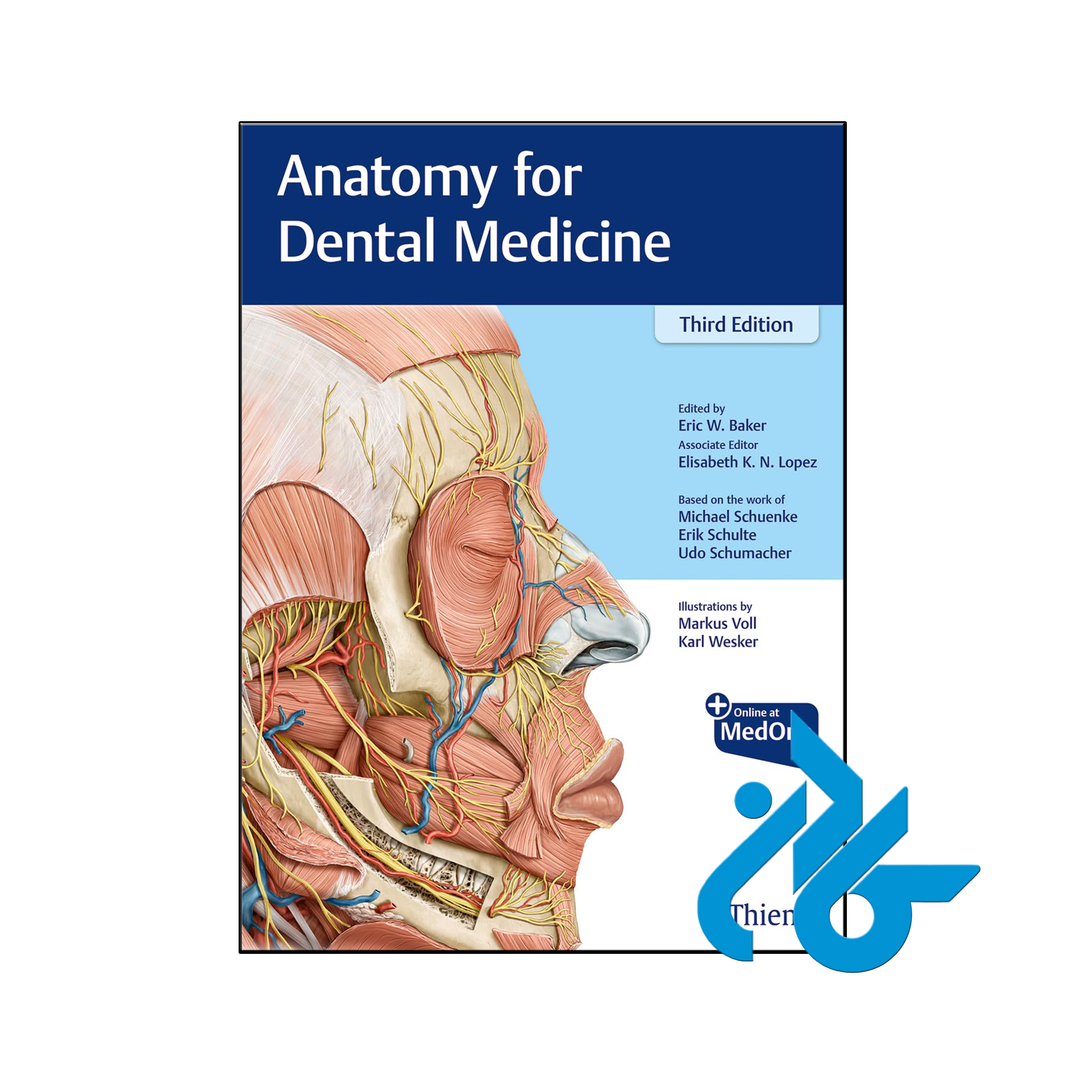 خرید و قیمت کتاب Anatomy for Dental Medicine 3rd