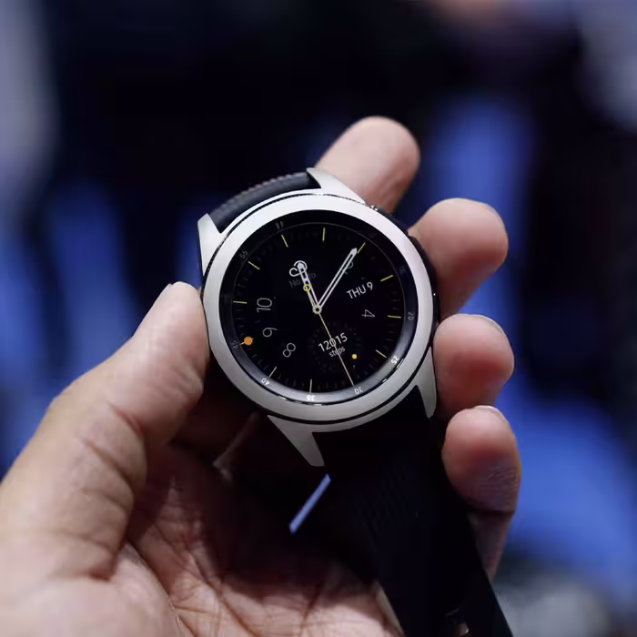 برچسب ماهوت طرح Matte-White مناسب برای ساعت هوشمند سامسونگ Galaxy Watch 42mm