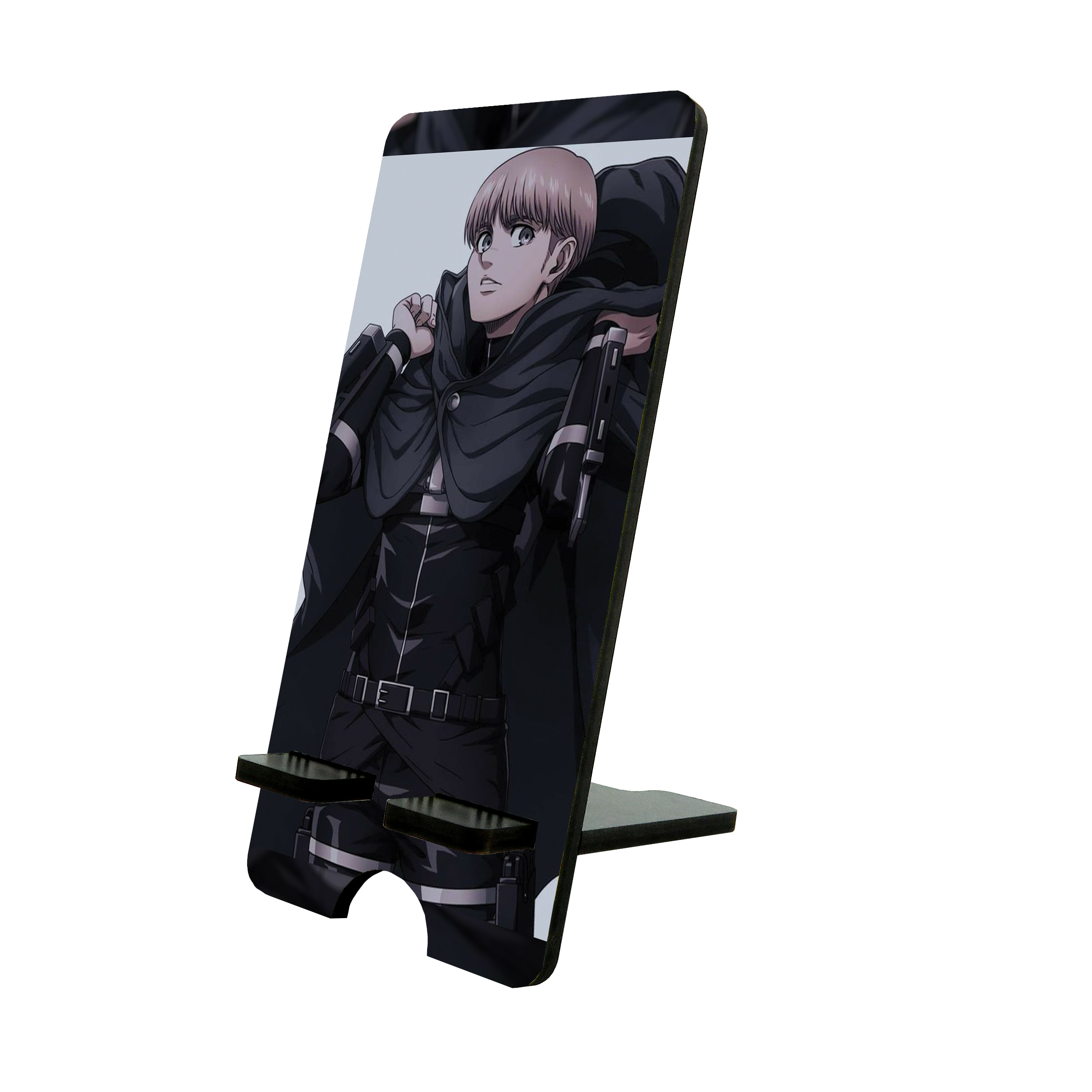پایه نگهدارنده گوشی موبایل و تبلت طرح  Attack on titan Armin کد 7901538