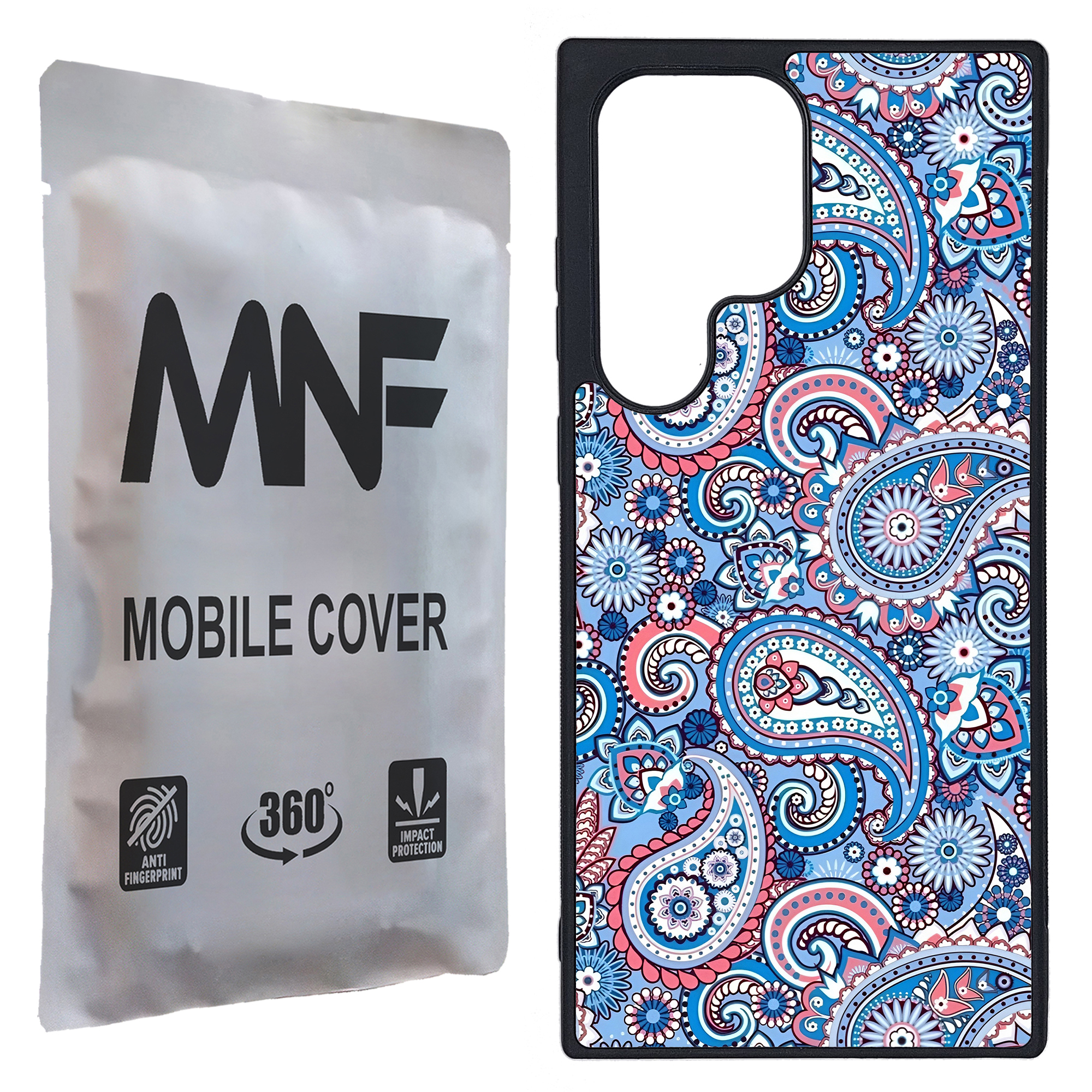 کاور ام ان اف طرح سنتی بته جقه کد P-010 مناسب برای گوشی موبایل سامسونگ Galaxy S23 Ultra