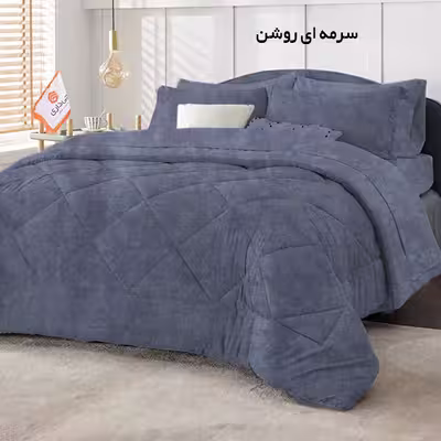 سرویس خواب چیداری طرح پتینه کد 180 دونفره چهار تکه