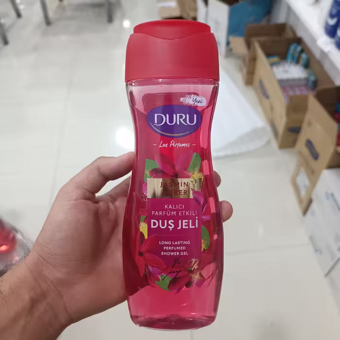 شامپو بدن درو با رایحه یاس آمبه DURU Shampoo حجم 450 میلی