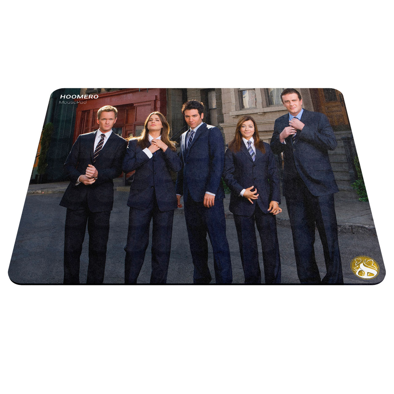 ماوس پد هومرو مدل A7390 طرح How I Met Your Mother