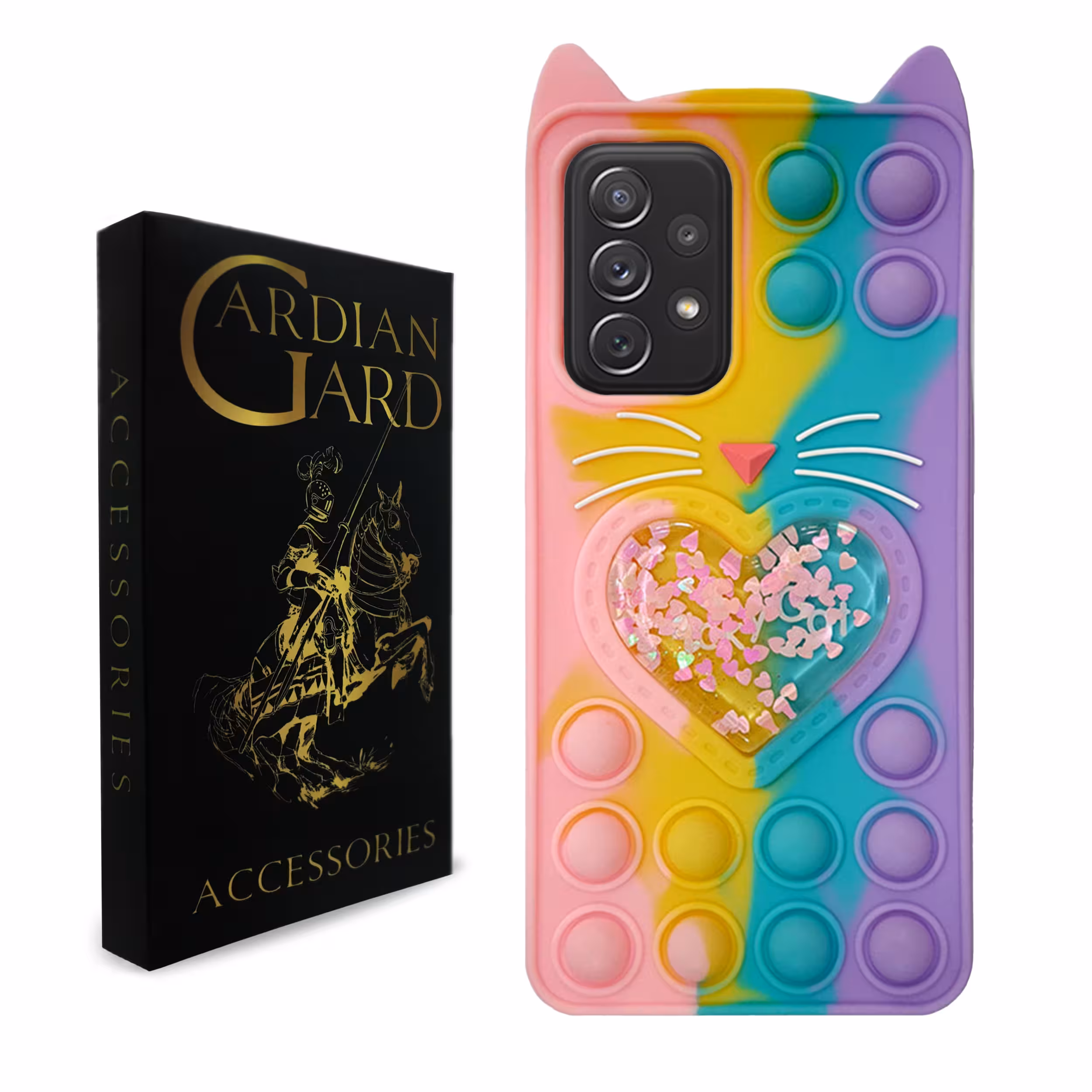 کاور گاردین گارد مدل Lucky Cat مناسب برای گوشی موبایل سامسونگ Galaxy A72 4G/ A72 5G
