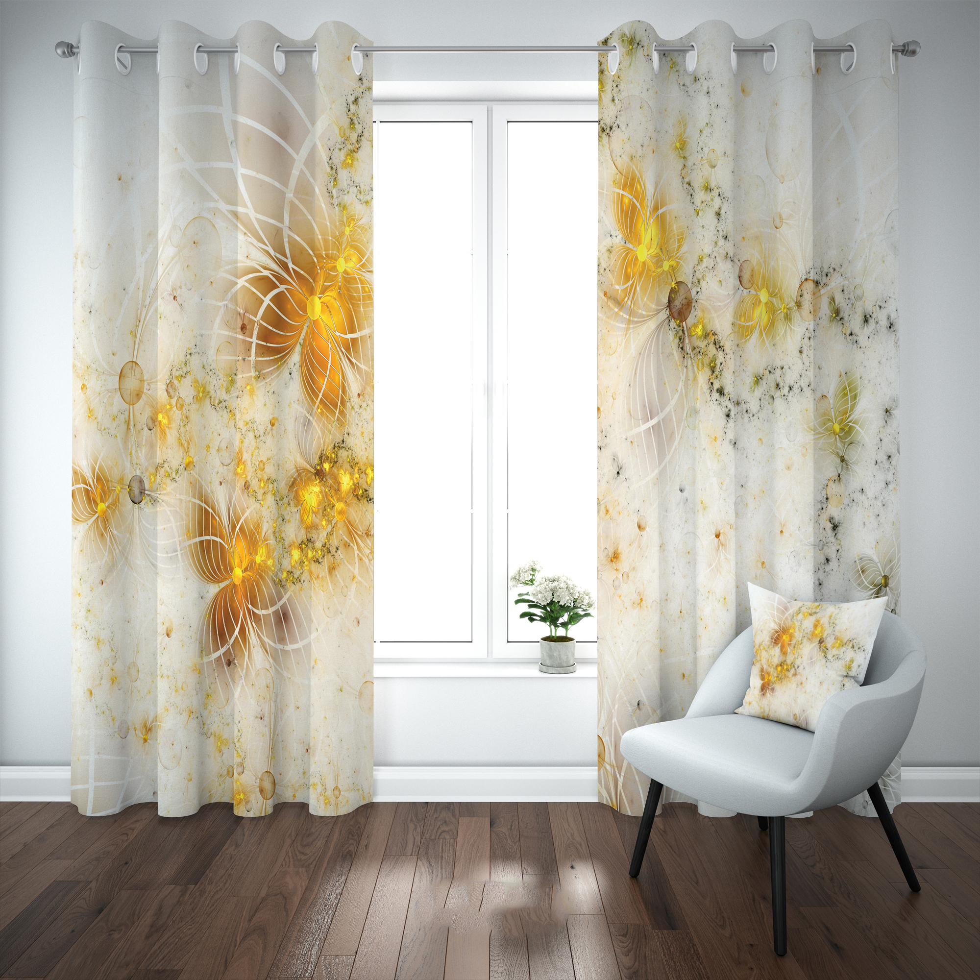 پرده مدل b2627 سایز 140×280 سانتی متر