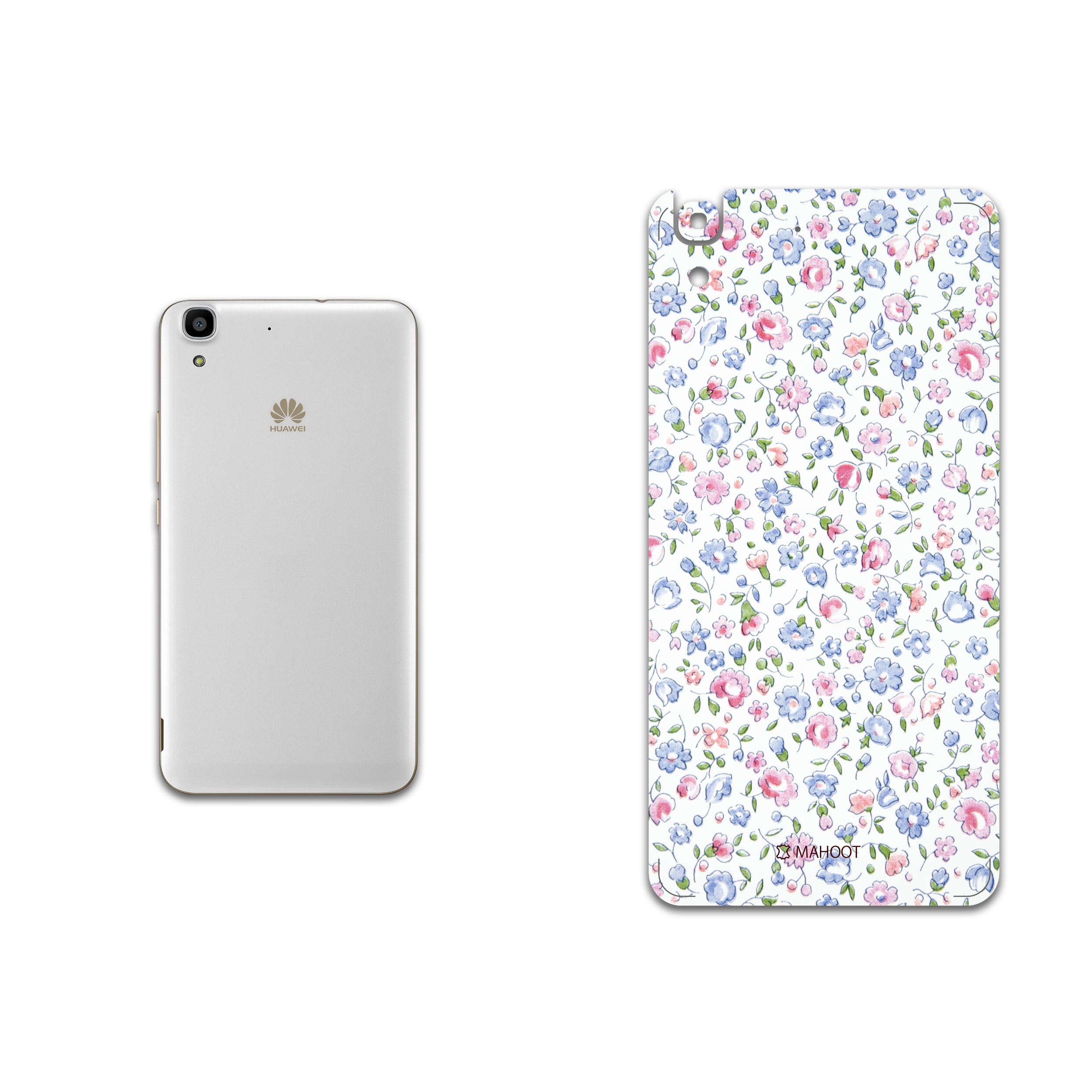 برچسب پوششی ماهوت مدل Painted-Flowers مناسب برای گوشی موبایل هوآوی Y6 2015