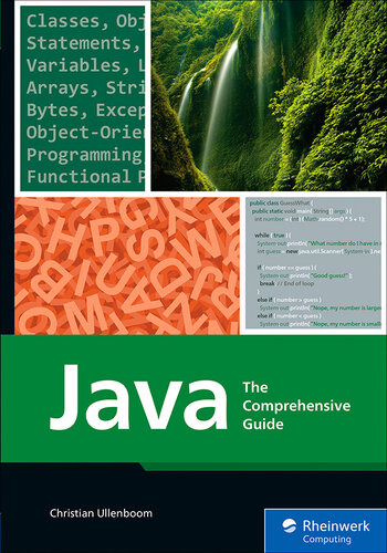 خرید و دانلود نسخه کامل کتاب Java: The Comprehensive Guide to Java Programming for Professionals