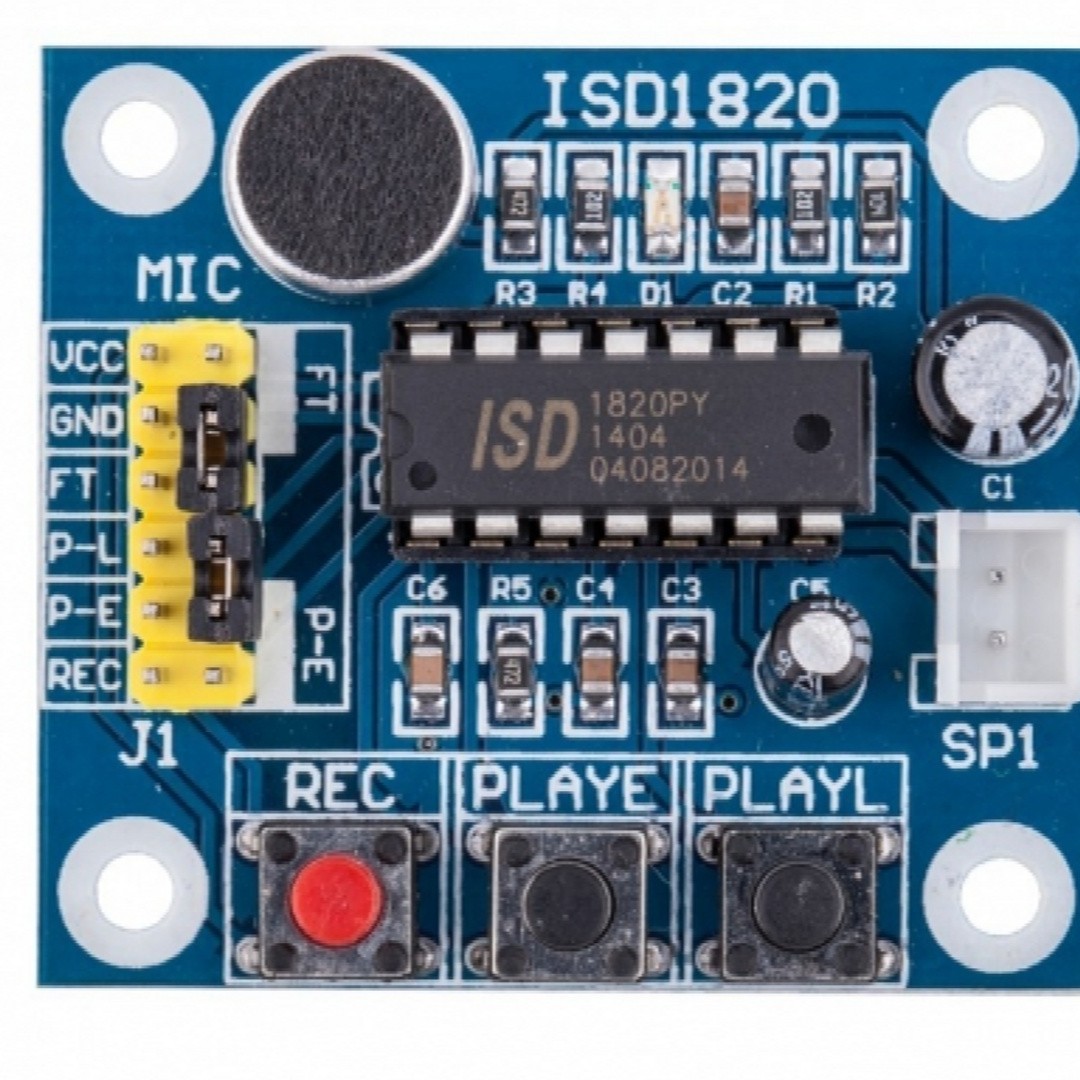 ماژول ضبط و پخش صدا ISD1820